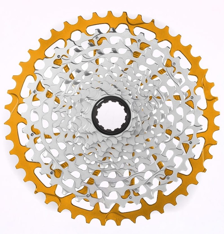 Kaseta SRAM GARBARUK 12rz. 10-44T XD złota-37428