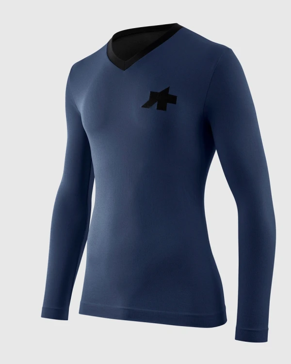 Koszulka ASSOS TACTICA LS Tech T-Shirt Stone Blue 3