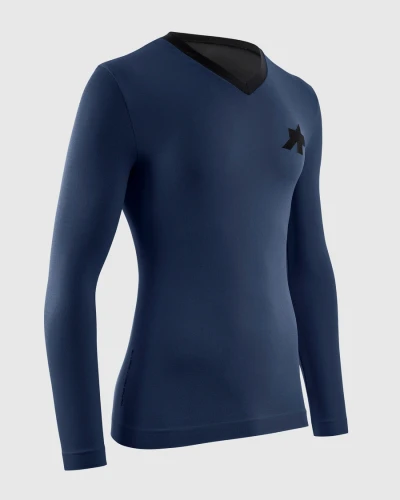 Koszulka ASSOS TACTICA LS Tech T-Shirt Stone Blue 2
