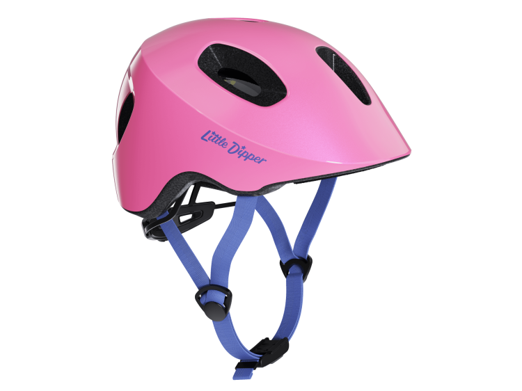 Kask Trek Little Dipper dla dziecka różowy połysk-37882