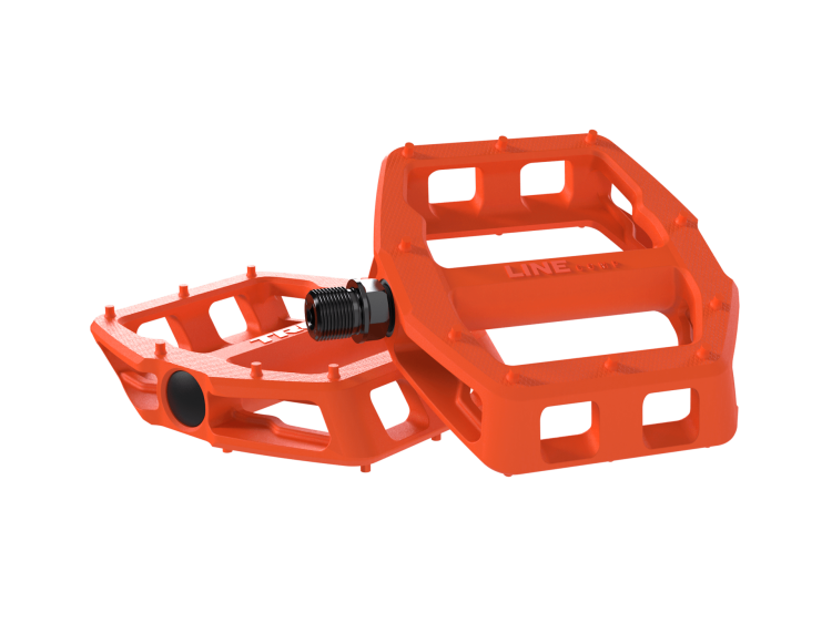 Pedały platformowe Trek Line Comp orange mat-38179