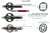Tarcza ABSOLUTEBLACK SRAM GXP DM oval 32t boost-13302