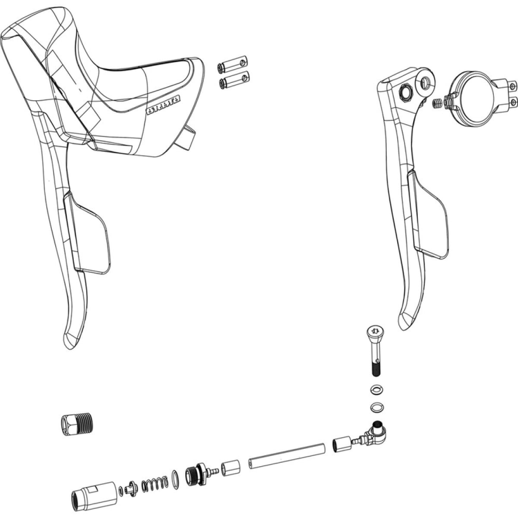 Klamkomanetka SRAM ED FORCE AXS E1 prawa-38492