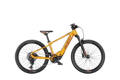 Lekki dziecięcy rower elektryzny KTM macina na silniku Bosch sx i kołach 24cale