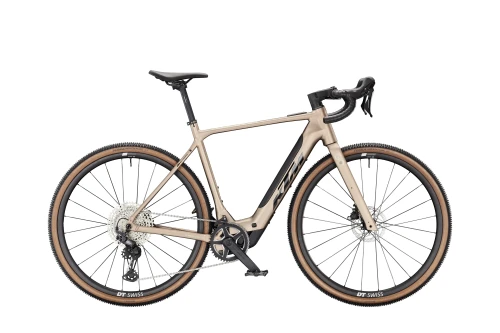 rower elektryczny gravelowy KTM macina gravelator Sx 10 muddy matt