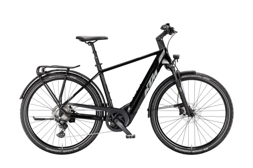 Trekingowy rower elektryczny KTM z baterią 800wh i silnikiem 100nm