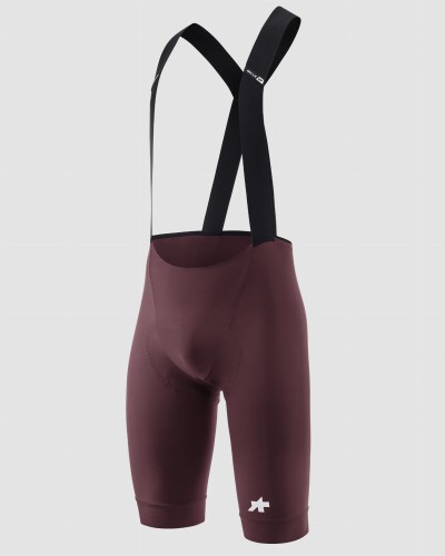 Spodenki ASSOS MILLE GT Bib S11 burgundy red-38663