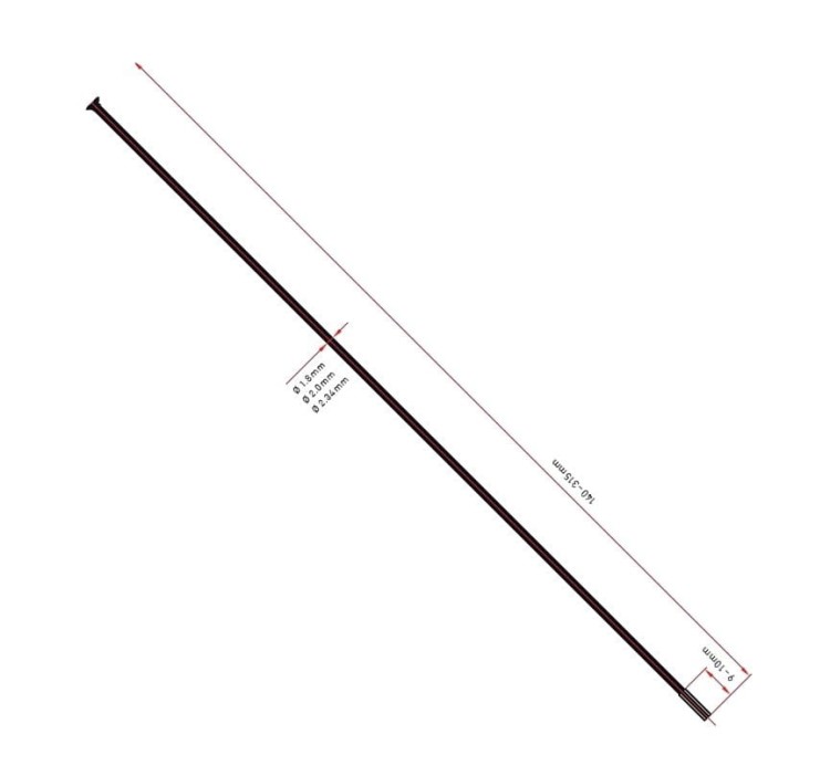 Szprycha DTSWISS champion 305mm-21633