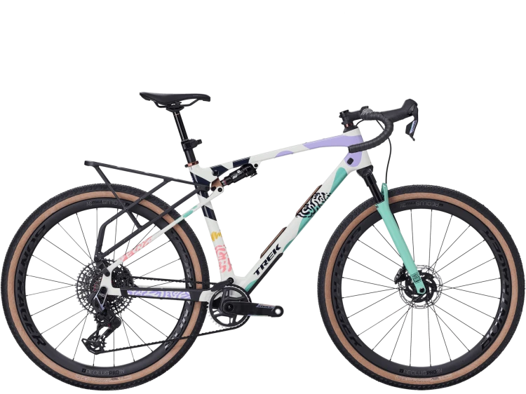 Rower TREK Check OUT SL 7 AXS era white blue sage-39097