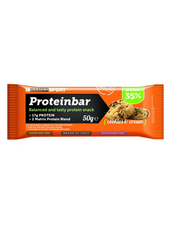 NAMEDSPORT baton proteinbar 35% 50gr ciastko-21389
