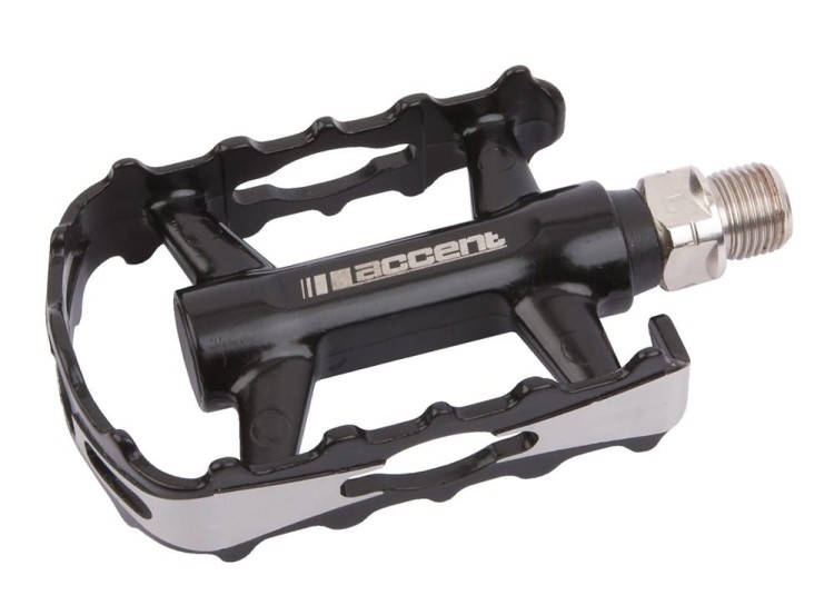 Pedały ACCENT LITHIUM czarne aluminiowe łożyska-697