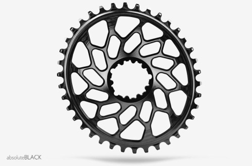 Tarcza ABSOLUTE SRAM DM CX1 Force oval 38T czarna-10447