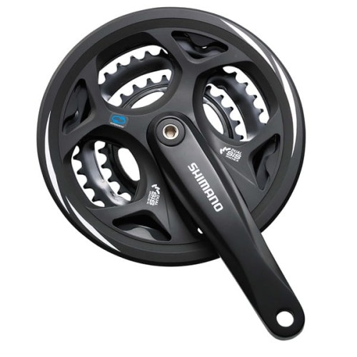 Mechanizm Korbowy 8rz Czarny FC-M311 48/38/28 170m-9019