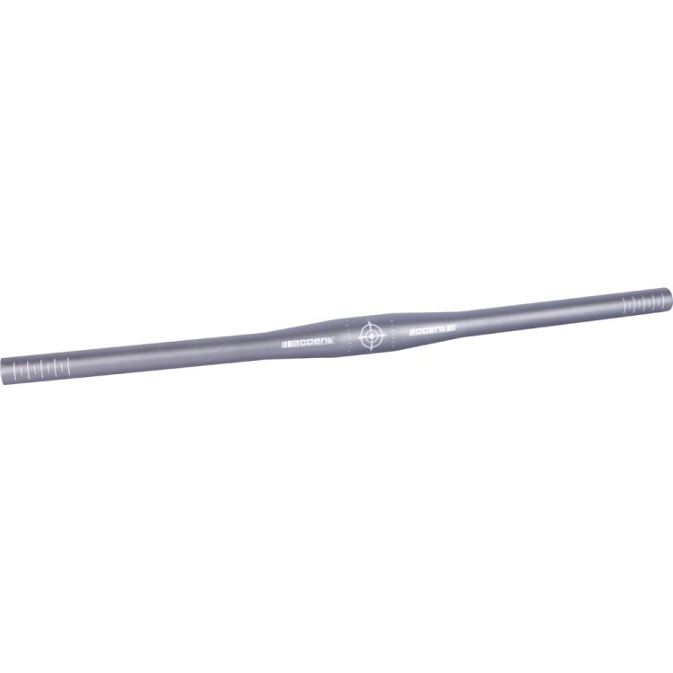 Kierownica ACCENT FAT&FLAT graf prosta 31.8 x 600-473
