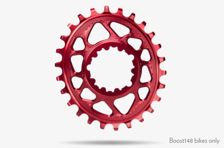 Tarcza ABSOLUTE SRAM GXP DM oval 34t boost czerwon-10315